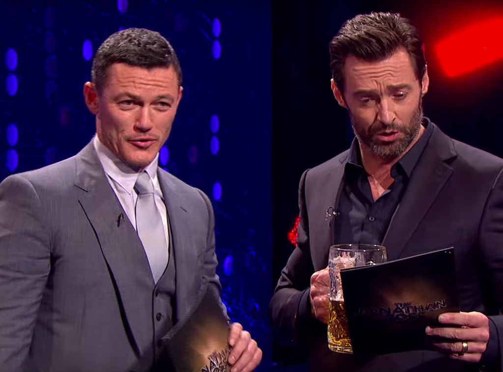 Hugh Jackman, Luke Evans Hugh Jackman, Luke Evans